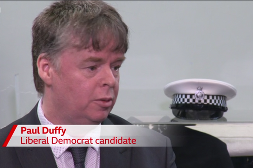 Paul Duffy in the debate