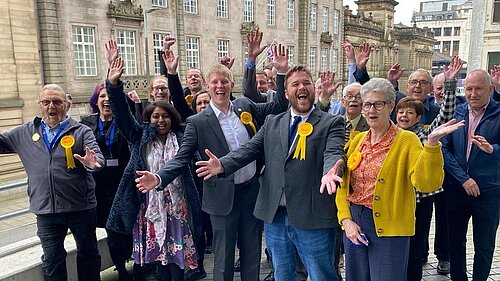 the winning team in Preston