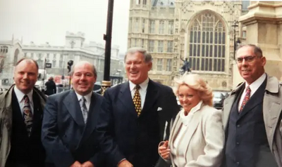 Ronnie Fearn and colleagues at Westminster