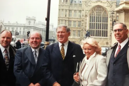 Ronnie Fearn and colleagues at Westminster